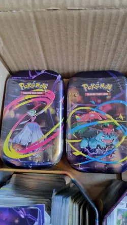 Huge 900+ Pokemon Card Bundle - Full Arts, EX, New And Unopened Mega Evo Tins - Image 4