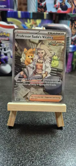Professor Sada’s Vitality 256/182 NM / M Full Art Holo Paradox Rift Pokemon TCG - Image 1