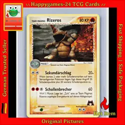 Rhydon Pokemon Karte 22/95 Holo EX Team Magma vs. Team Aqua /M51 - Image 1
