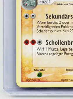 Rhydon Pokemon Karte 22/95 Holo EX Team Magma vs. Team Aqua /M51 - Image 5