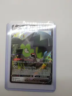 Galarian Stunfisk V - 128/189 Pokemon Holo Foil Rare Card DARKNESS ABLAZE - Image 3