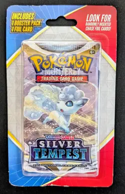Pokemon TCG Silver Tempest Booster Pack W/ Extra Chase Card Sealed - Image 1