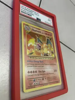Pokemon Charizard 11/108 Evolutions Holo Rare Card - PSA 9 MINT - Image 3