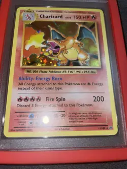 Pokemon Charizard 11/108 Evolutions Holo Rare Card - PSA 9 MINT - Image 4