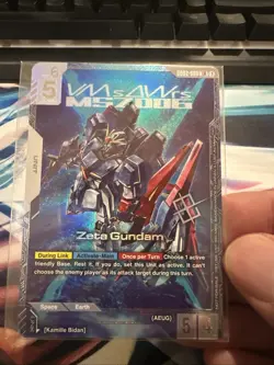Zeta Gundam Newtype Challenge Winner Promo Card -ENGLISH- Sealed Mint - Image 1