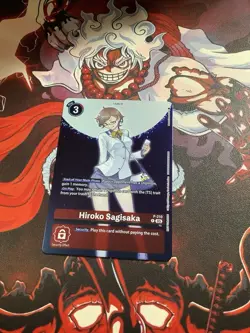 Digimon Card Game Hiroko Sagisaka P-210 Promo Box Topper BT23 Hackers Slumber - Image 1