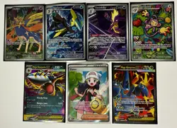 Pokemon Phantasmal Flame Lot Of 7 Cards! (Dawn Full Art Trainer, Mega’s & IR’s) - Image 1