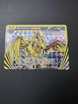 Mandibuzz BREAK - XY182 - Pokemon XY Promo Ultra Rare Card LP - Image 1