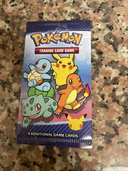Pokemon TCG McDonald’s 2021 Pack of 4 Cards Factory Sealed New Booster Pack - Image 1