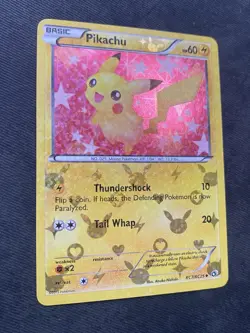 Pikachu RC7/RC25 Legendary Treasures 2013 Radiant Collection Pokemon Card TCG - Image 2