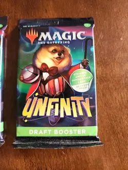 MTG Unfintiy: 1 Collector Booster Pack + 2 Draft Booster Packs - SEALED NEW 195166170732 - Image 4