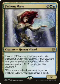 Fathom Mage - Ravnica Allegiance: Guild Kits - Magic The Gathering - MTG - Image 1
