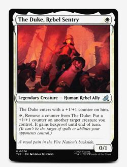 The Duke, Rebel Sentry [Avatar: The Last Airbender: Eternal-Legal] MTG ? - Image 1