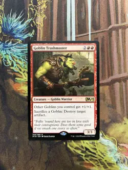 MTG - Goblin Trashmaster - Core Set 2019 - NM - Image 1