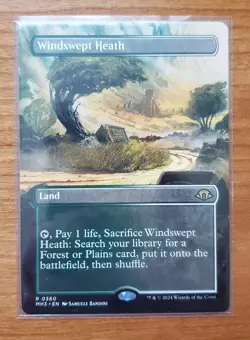 MTG Windswept Heath (NM) - (Borderless, Regular) MH3 - Image 1