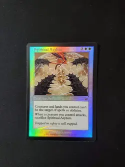 Spiritual Asylum FOIL NM/LP [Nemesis] Mtg Magic Free Tracking! - Image 1