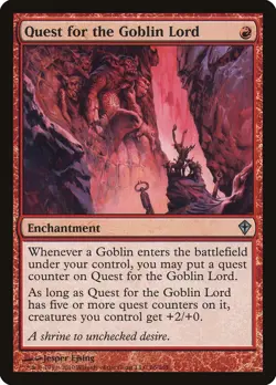 Quest for the Goblin Lord - Worldwake - NM MTG - Image 1