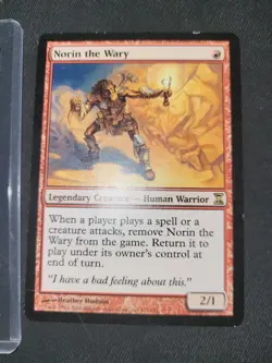 Norin the Wary Time Spiral (TSP) Rare Regular MTG - Image 1