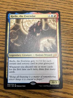 Rielle, the Everwise #203 Ikoria IKO Magic MTG Shipping Refund - Image 1