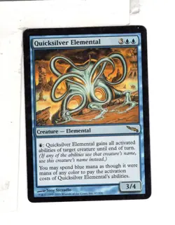 MTG SkeenAB Quicksilver Elemental from Mirrodin. MP. - Image 1