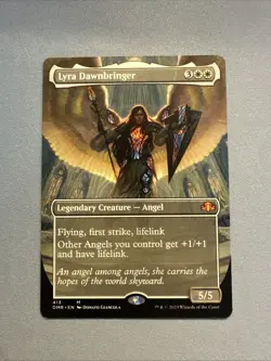 Lyra Dawnbringer Borderless #413 Dominaria Remastered Magic The Gathering Mythic - Image 1