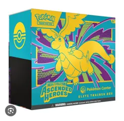 Pokemon TCG: Mega Evolution-Ascended Heroes Pokemon Center Elite Trainer PRESALE - Image 1