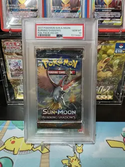 PSA 10 Burning Shadows Ho-Oh 2017 Gem Mint Graded Pack RARE Pokemon - Image 1