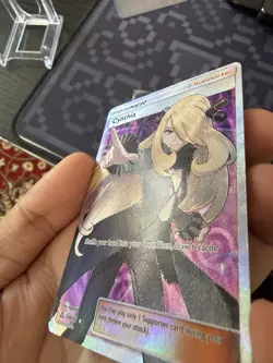 Pokemon TCG Cynthia Trainer 148/156 Sun & Moon Ultra Prism Heavily Played - Image 5