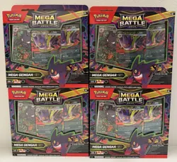 4x LOT - Pokemon TCG Mega Gengar EX Battle Deck Factory Sealed Brand New - Image 1