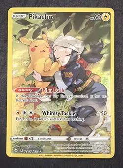 Pokemon TCG Pikachu TG05/TG30 Holo Rare Lost Origin Trainer Gallery - 2 - Image 1