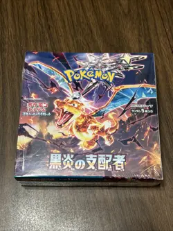 **Sealed Japanese Pokemon Ruler of the Black Flame SV3 Booster Box (US Seller)** - Image 1