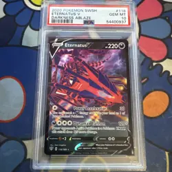 2020 Pokemon: ETERNATUS V 116/189 [Darkness Ablaze] Ultra - Gem Mint - PSA 10 💎 - Image 1