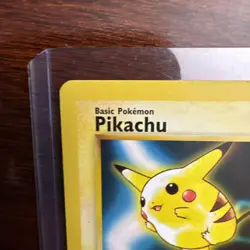 Pikachu Promo #4 Black Star WOTC Pokemon 1999 Kids WB The First Movie MP - Image 3