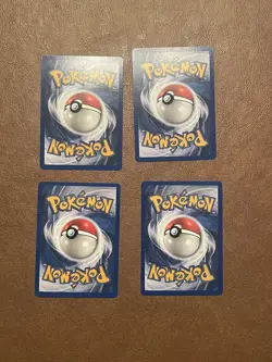 4x Pokemon TCG Erika's Jigglypuff Gym Challenge 69 1st Edition Playset NM - Image 2