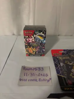 Pokemon TCG Paldean Fates Booster Bundle Sealed + Sticker+Evolving+ Fusion - Image 2