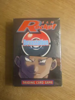 Pokemon TCG 1999 | Team Rocket Theme Deck | WOTC | New and Sealed | Devastation - Image 1