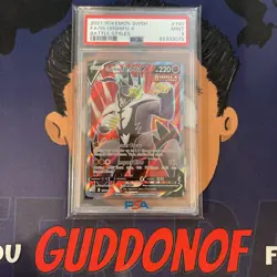 PSA 9 MINT 2021 Pokemon Battle Styles SINGLE STRIKE URSHIFU V #150 Full Art - Image 1