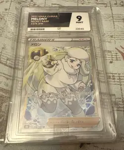 Pokemon TCG Astral Radiance Melony 274/184 JPN Ace Grade 9 Cheap Graded Slab - Image 1
