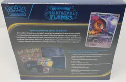 Phantasmal Flames Pokemon Center Exclusive Elite Trainer Box ETB Sealed - Image 3