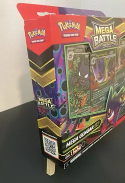 TCG Pokemon Mega Battle Deck (Mega Gengar ex) Factory Sealed Brand New - Image 3