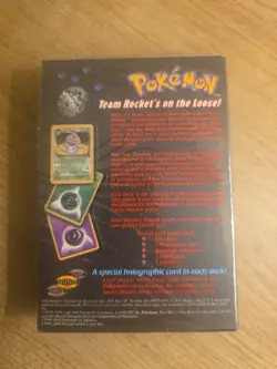Pokemon TCG 1999 | Team Rocket Theme Deck | WOTC | New and Sealed | Trouble - Image 3