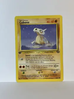 Pokemon TCG - Jungle - Cubone #50/64 1st Edition - Image 1