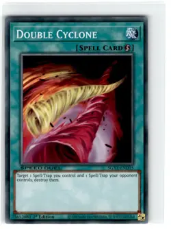2020 Yu-Gi-Oh! Speed Duel Double Cyclone Common SGX1-END15 Moderately Played 1st - Image 1