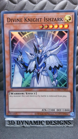 | Yugioh Divine Knight Ishzark LODT-EN091 Super Light Of Destruction NM ?? | - Image 1