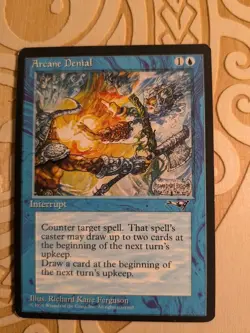 MTG - Arcane Denial -x1 Alliances - Version 1 - Excellent - Image 1