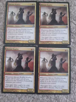 MTG 4 x Akroan Hoplite - Theros - Image 1