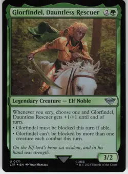 Foil Glorfindel, Dauntless Rescuer 171 Universes Beyond: The Lord of the Rings: - Image 1