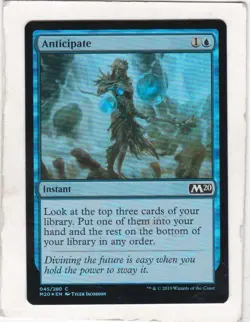 Magic: MTG: M2020: Foil: Anticipate - Image 1