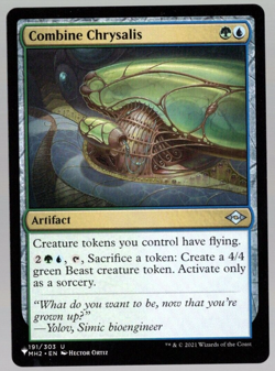 Combine Chrysalis 191/303 Non Foil The List Reprint Magic The Gathering NM - Image 1
