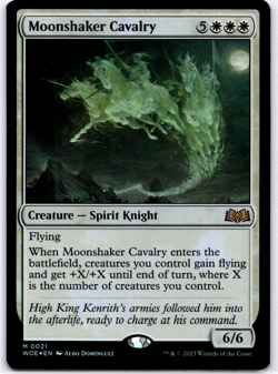Moonshaker Cavalry FOIL NM MTG - Image 1